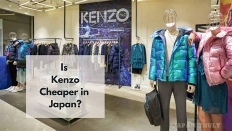 es mas barato comprar kenzo en japon